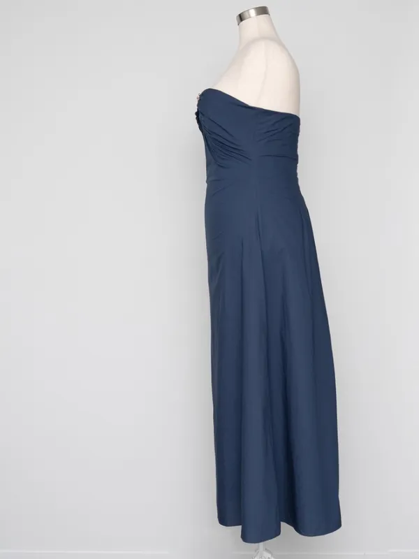 Bardot - Lora‎ Strapless Cotton Poplin Maxi Dress - Image 6