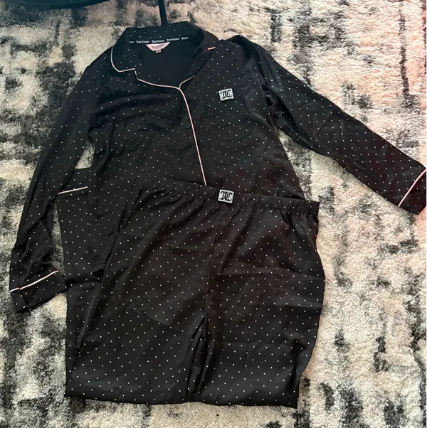 Juicy Couture bling silk pajama set - Image 2