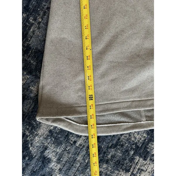 The North Face Knit Stitch Fleece Hoodie Women Medium Gray Active Outdoor Hike - Image 6