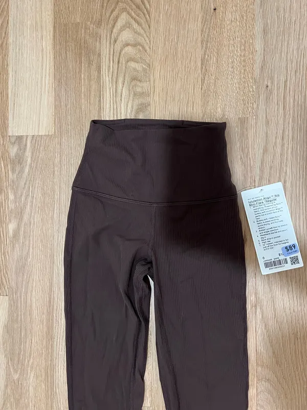 Lululemon Align Rib Mini Flare Leggings - Image 3