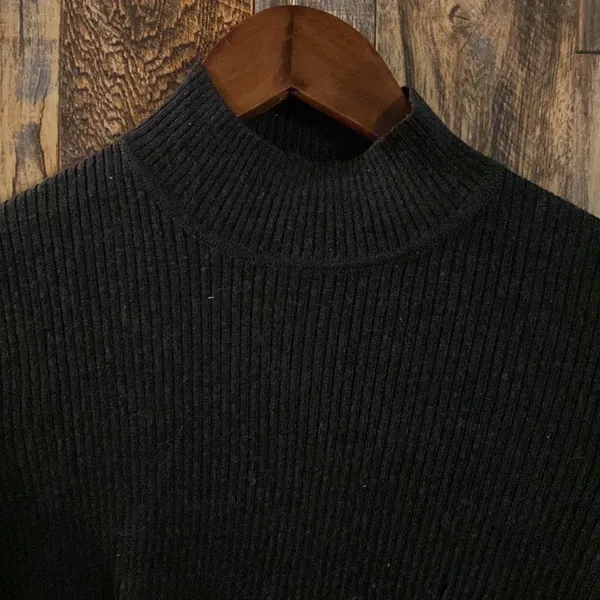 The American Petite by Lord & Taylor Extra fine 100% Merino Wool Black Size S - Image 3