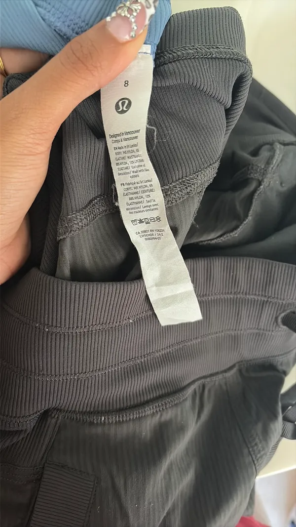 Lululemon grey dance studio pants 8 - Image 2