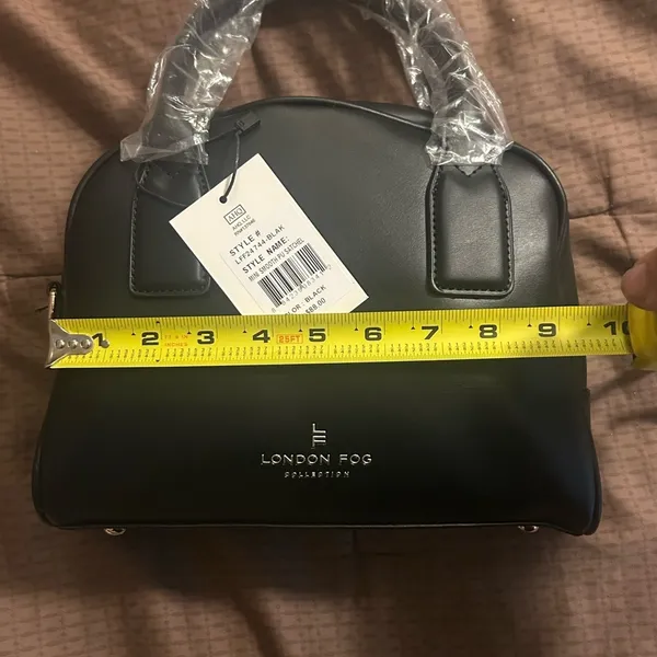 London Fog Black satchel - Image 8