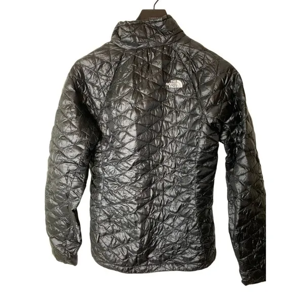 The North Face Thermoball quilted jacket black women's size small - Image 2