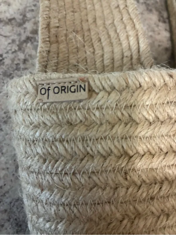 Of Origin Natural Jute Slide Sandals - Beige 9 - Image 2