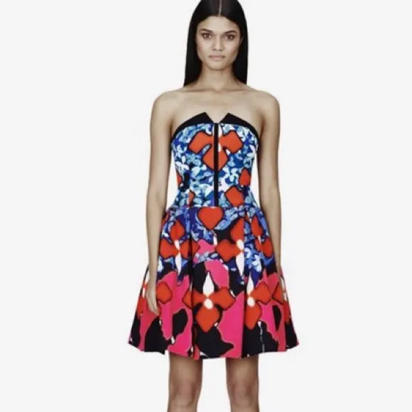 Peter Pilloto Rare Jacquard Strapless Dress 8 - Image 14