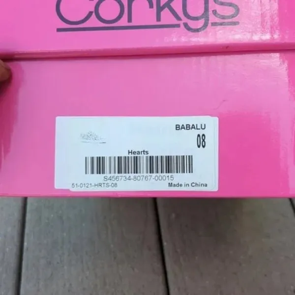 NWT Corky's Babalu Heart Print Slip On Sneakers | Corkys Heart Print Sneakers - Image 11