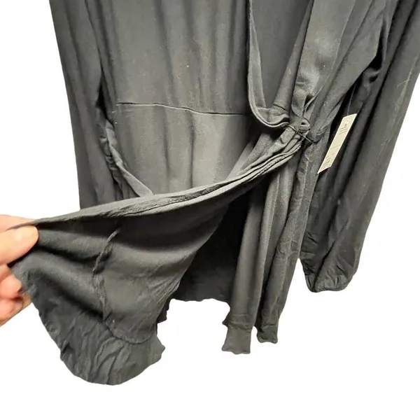 NWT So size 2X faux wrap ruffle hem dress. - Image 6
