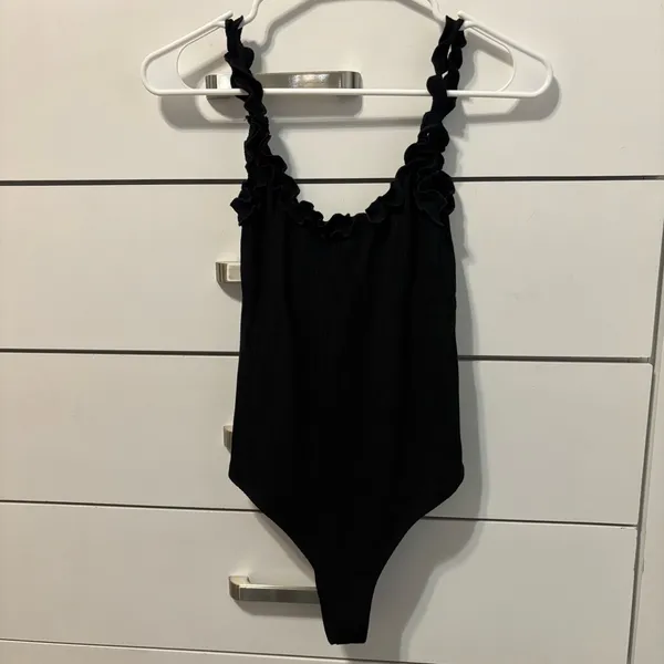 Reformation Black Bodysuit - Image 3