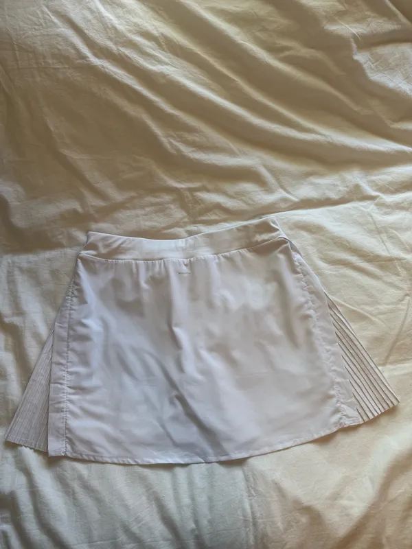 Boutique White Tennis Skirt - Image 2