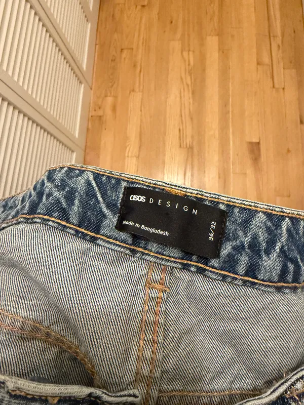 ASOS High-Waisted Mom Jeans - Image 3