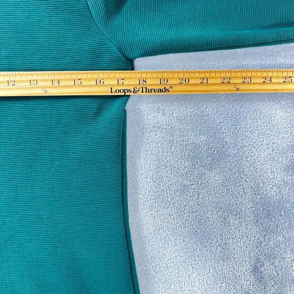 Boden Green Ottoman Ribbed Knit Mock Neck Shift Dress‎ US 6R 3/4 Sleeve - Image 9