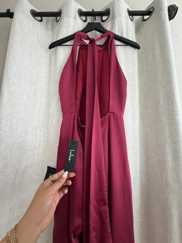 Lulus Jumpsuit Wide-Leg backless - Image 5
