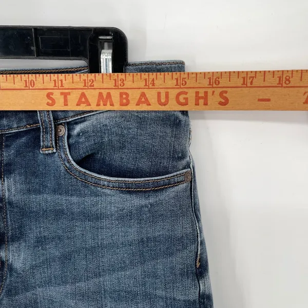 Lands' End Womens High Rise Slim Ankle Jeans Blue Medium Wash Size 10 - Image 8