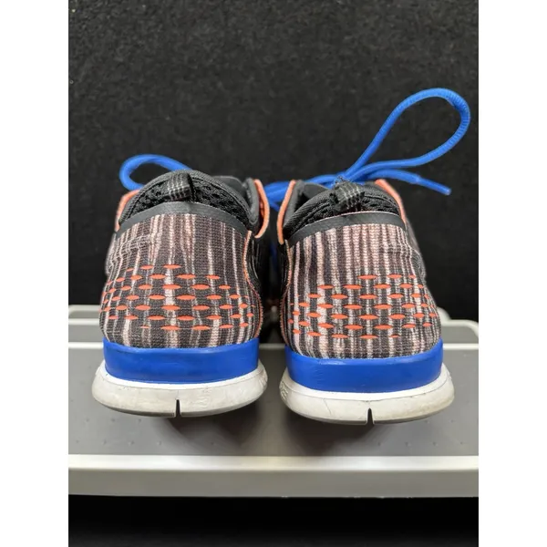Nike Free‎ Run 5.0 Black/Blue Fabric Lace Up Running Shoe Women's - Image 7