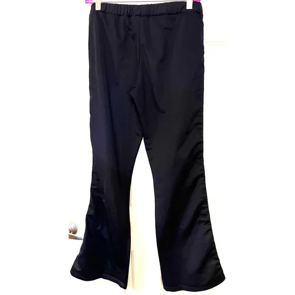 Mudd Sport Women's Activewear Blue Stripes Flare Size M‎ 32" Inseam x 13 1/2" W - Image 2