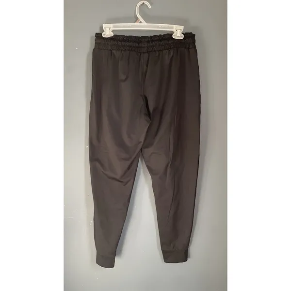 Under Armour UA Tech HeatGear Pants Womens S Black Loose Fit Jogger‎ Pocket - Image 3