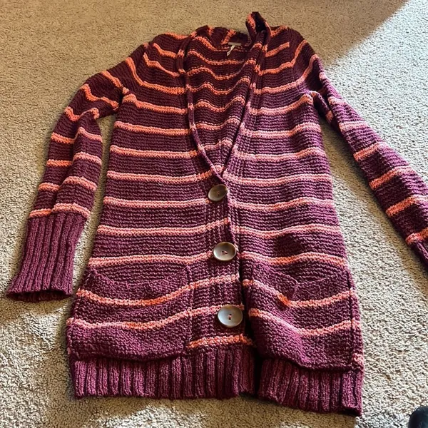 Free people beach‎ xs striped cardigan - Image 2