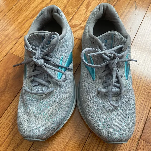 Women's‎ Brooks Anthem 2 Gray Teal Running Shoes Size 7.5 1202931B998 - Image 2