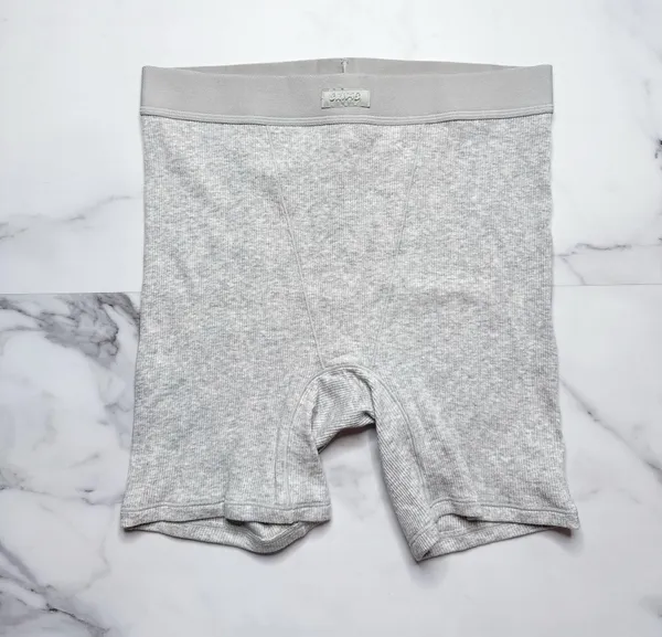 Skims Cotton Rib Boxer Shorts - Image 3