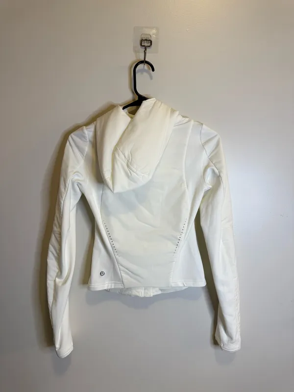 Lululemon White Full-Zip Jacket - Image 3