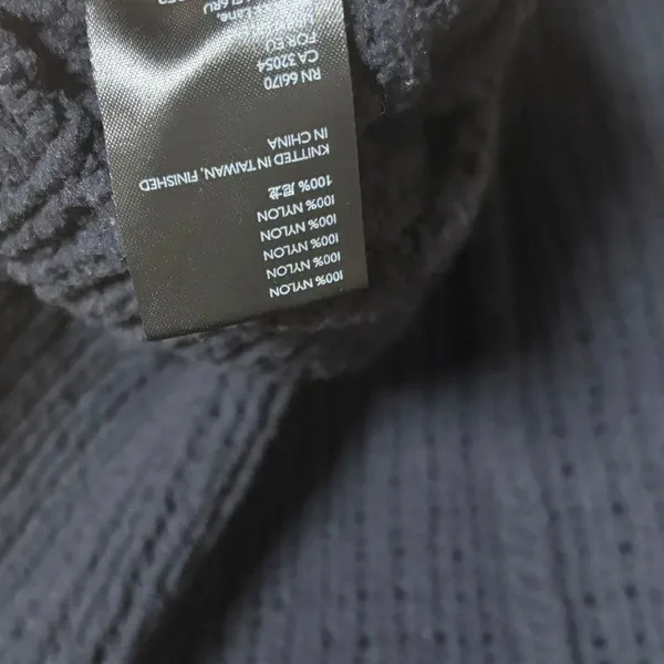 Free People Black Chenille Cowl Neck Sweater Size‎ Small - Image 7