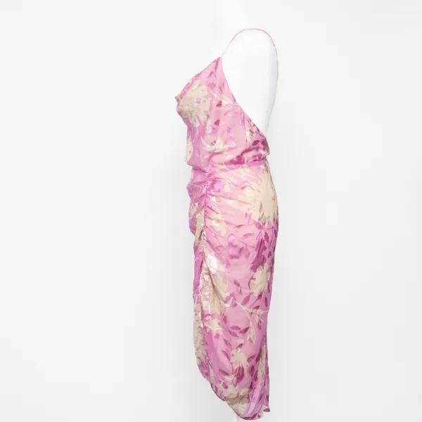 SAMSOE SAMSOE - Dapples Floral‎ Satin Burnout Dress. - Image 6