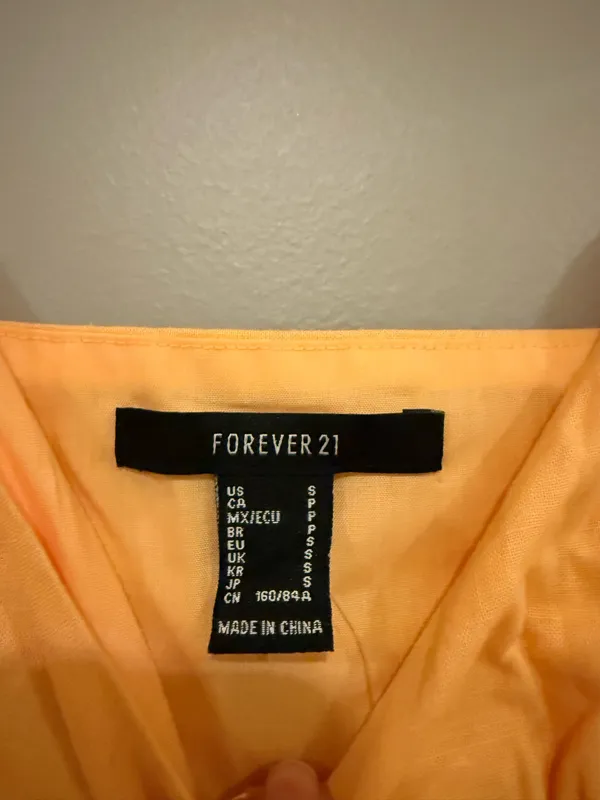 Yellow Dress Forever 21 - Image 3