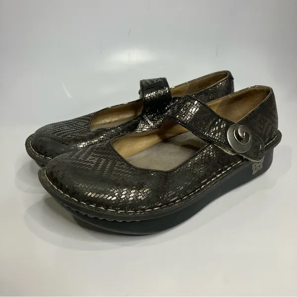 Alegria metallic mary Jane‎ comfort shoes size 37 - Image 3
