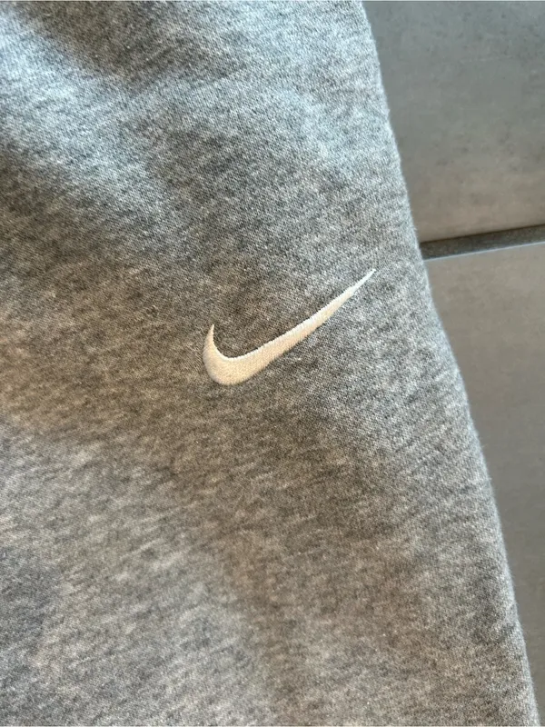Nike Sportswear Phoenix Fleece Women's Mid-Rise Sweatpants - Dark Grey Heather - Image 3