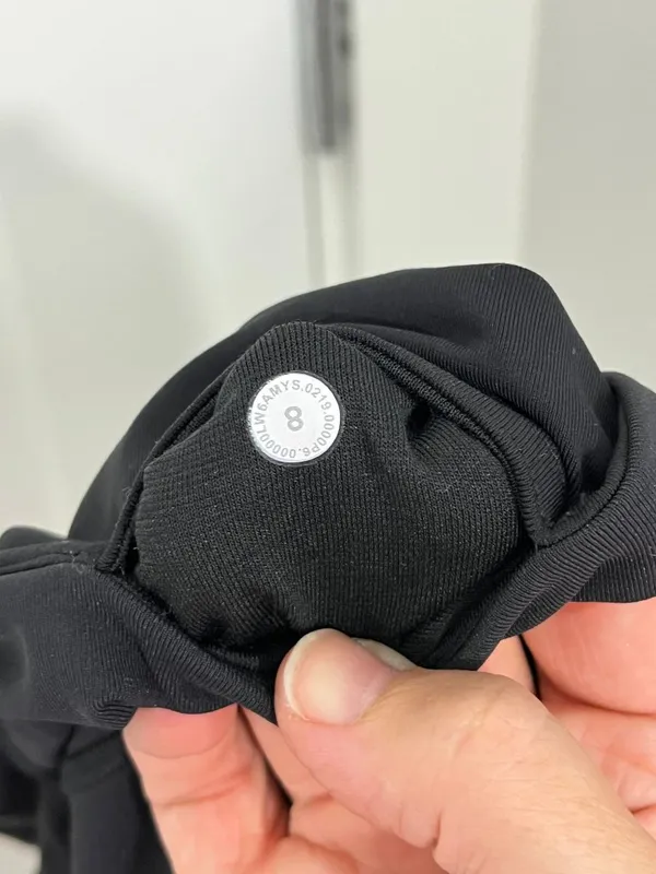 Lululemon Size 8 All the Right Places Crop High-Rise Leggings 19" Black - Image 7