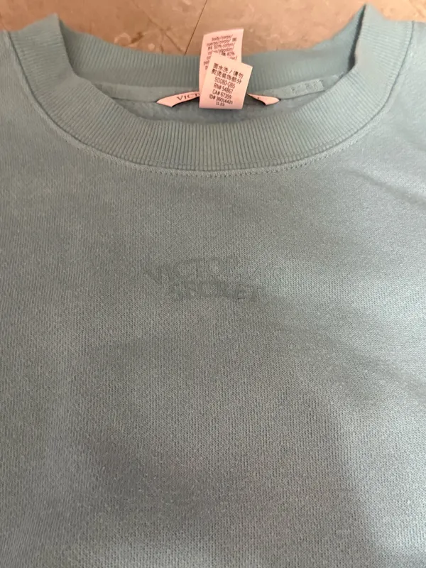 Victoria's Secret Teal sweatshirt - Image 2