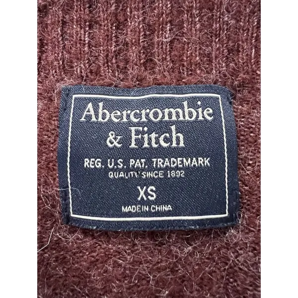 Abercrombie Fitch Sweater‎ Womens Size XS Knit Pullover Classic Preppy City Soft - Image 3