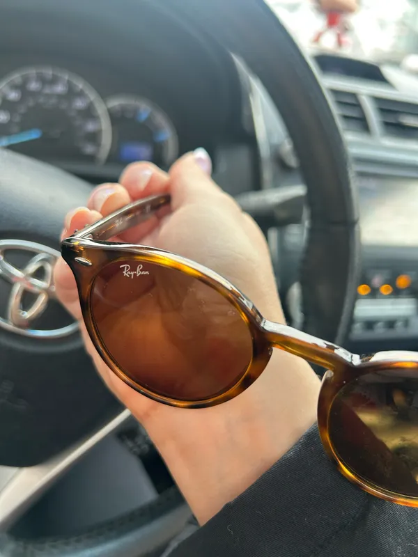Ray-Ban Sunglasses Round 2180 Brown - Image 6