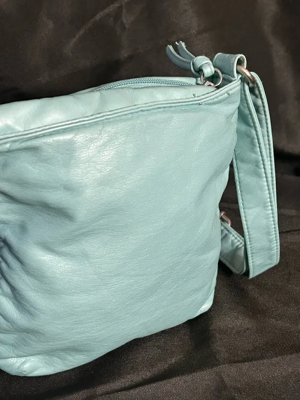 Mudd Women’s Teal Crossbody Bag Shoulder Purse - Image 6