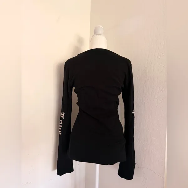 Freedom Black Long Sleeve Tee Size M - Image 3