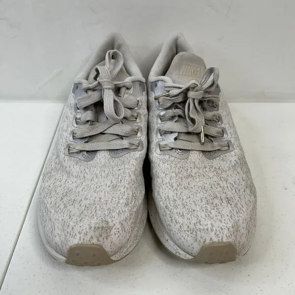 Nike Size 7.5 Air Zoom Pegasus 35 Premium Running Shoes Vast Grey AH8392-002 - Image 6