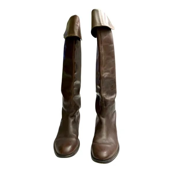 Coach Cheyenne Size 6 Chestnut
Leather Riding Boot - Image 2
