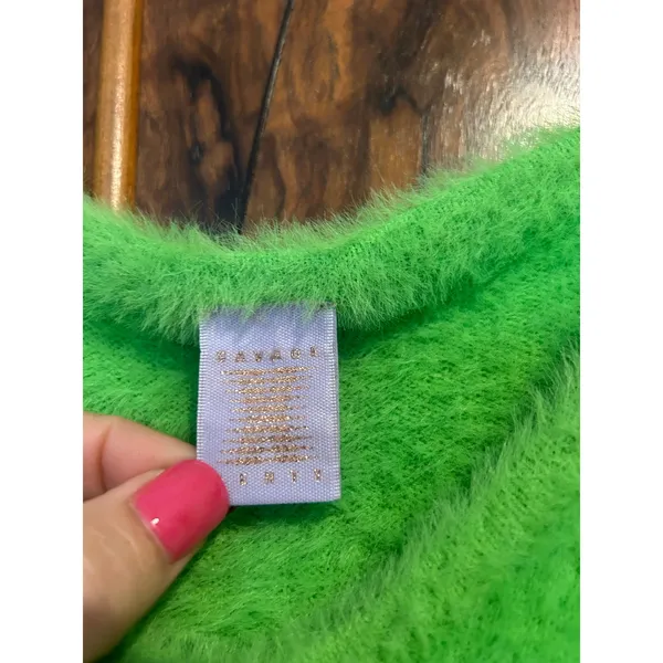 SAVAGE x FENTY Fluff It Up Mini Slip Dress RAVER CHICK FUZZY FURRY Size 1X XL - Image 3