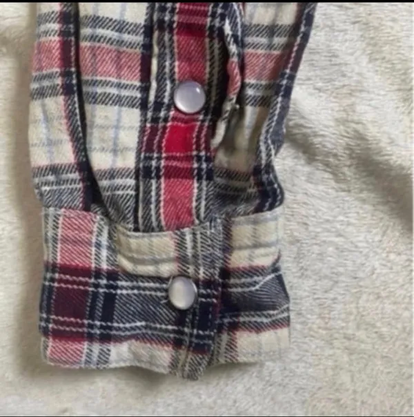 Women's Plaid Button Down Shirt sz M Multiple Size M - Image 7