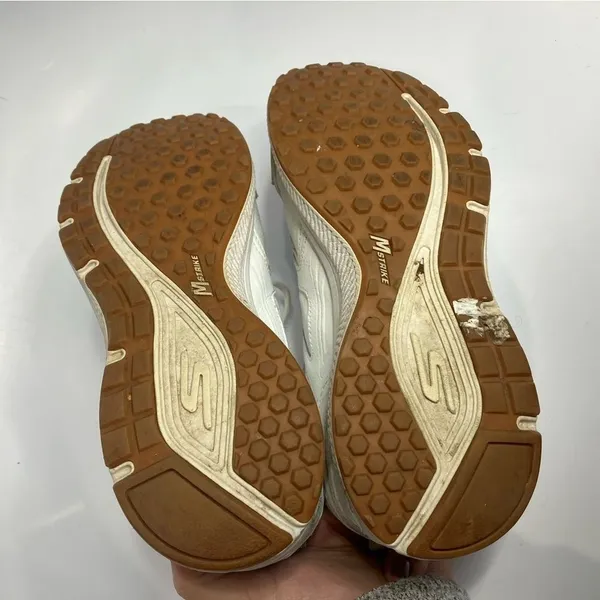 Skechers Go Run consistent white goga mat‎ sneakers size 7 - Image 11