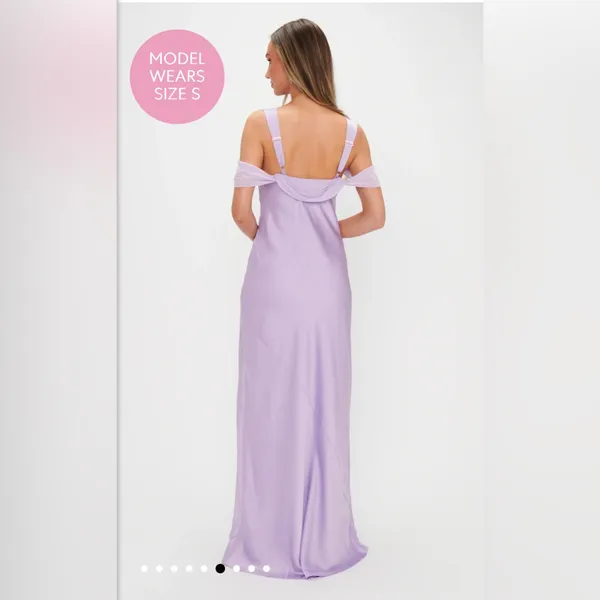 NWOT SHOW ME YOUR MUMU - Bella Maxi Dress color: Lavender size XL - Image 2