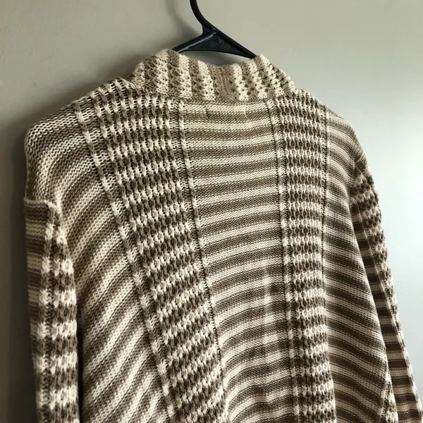 Architect Cardigan Sweater Open Front Women’s Size XL 100% Cotton - Image 4