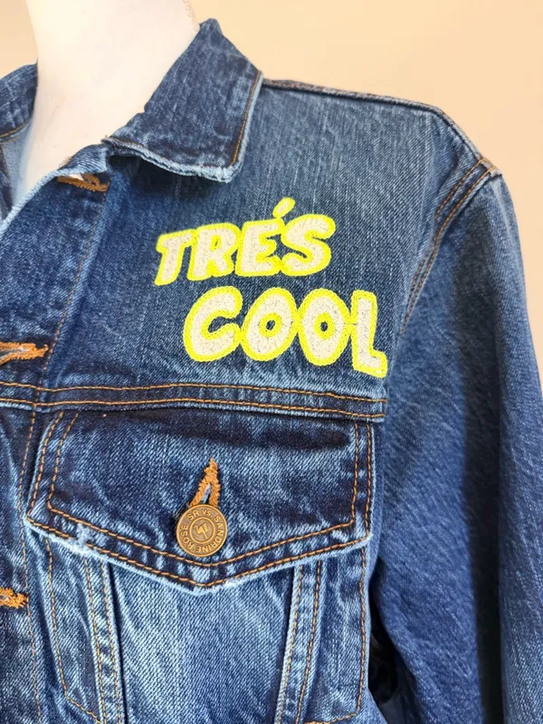 Sandrine Rose Free People Collab Tres Cool Oversized Jean Jacket Size Small NWT - Image 3