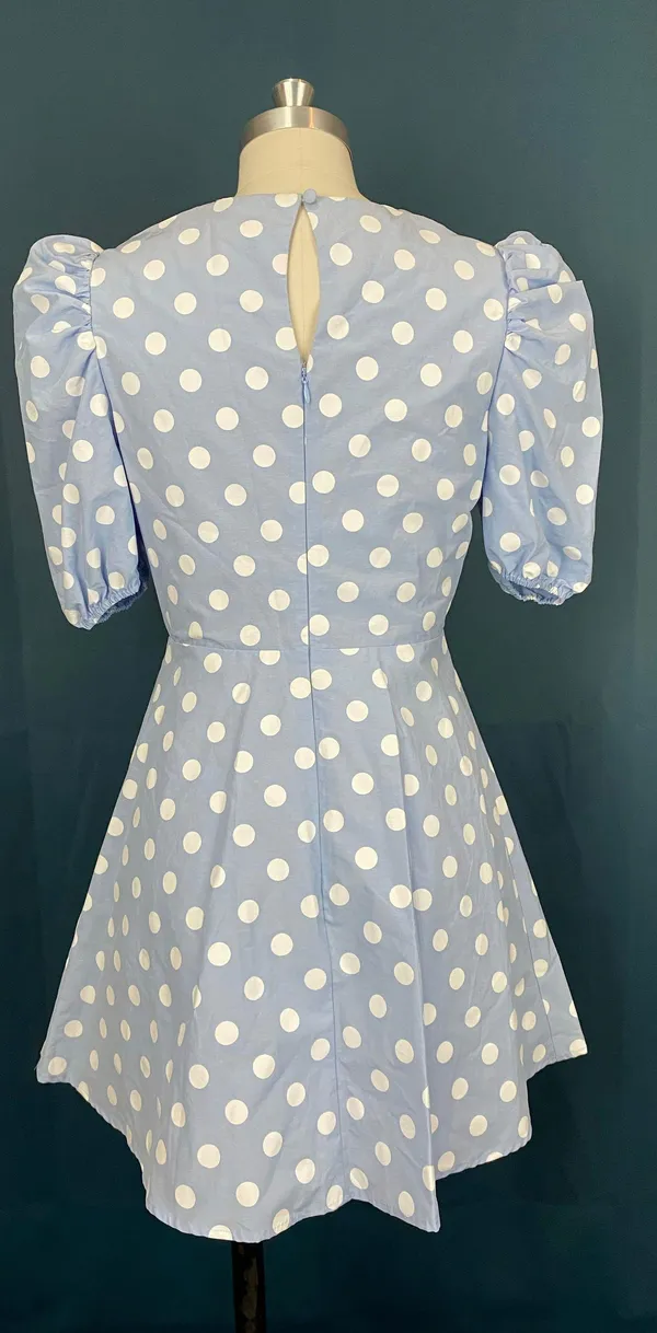 Majorelle Cordella Polka Dot Mini Dress - Image 2