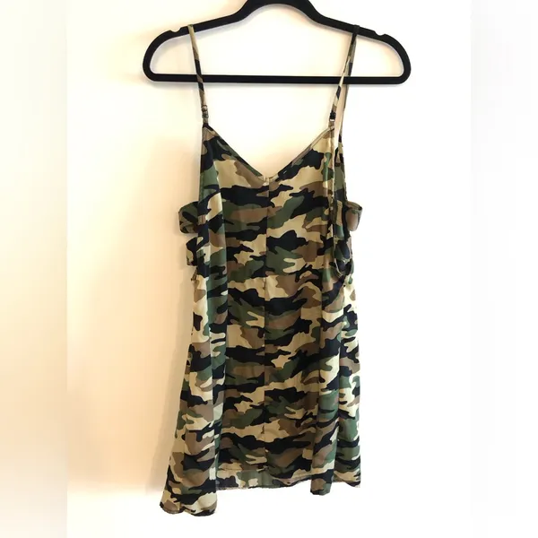 Trixxi Camo Slip Dress Size S - Image 7