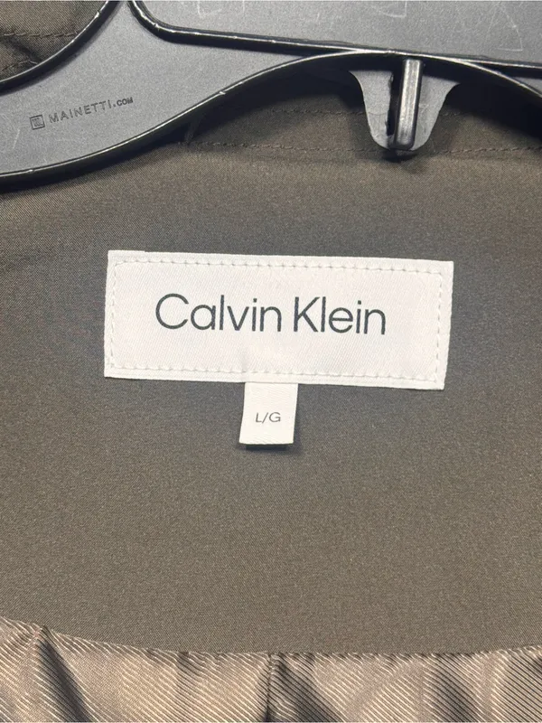 Calvin Klein ladies trench coat  size large - Image 5