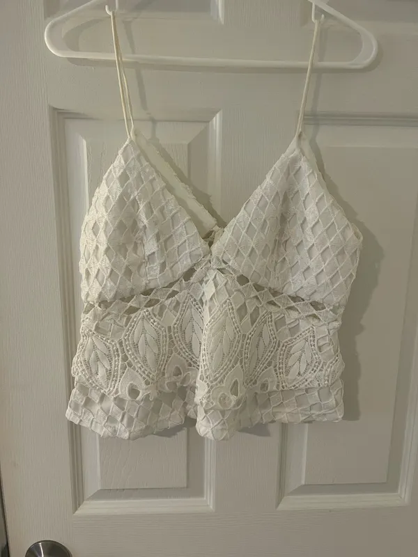 Beach top White Size M - Image 2
