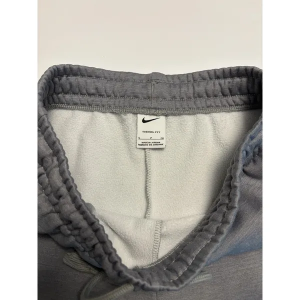 Nike Therma Fit Sweatpants Women's Small Gray Fleece Lined Jogger Athletic Pants - Image 5
