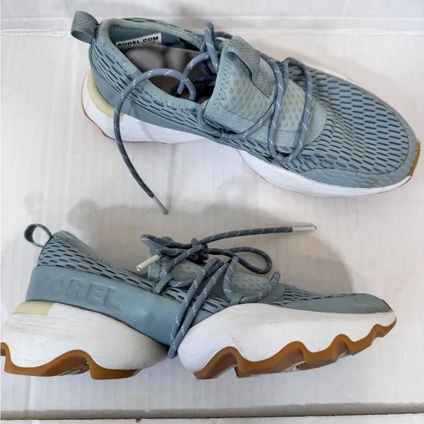 Sorel Blue Kinetic Impact Lace Up Sneakers Womens 5.5 Casual Athletic Comfort - Image 11